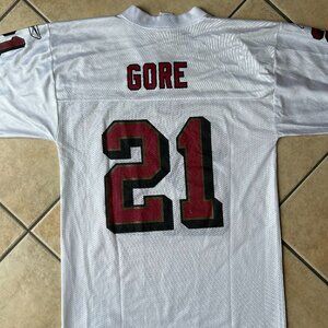 SF 49ers Frank Gore Reebok Jersey Size M
